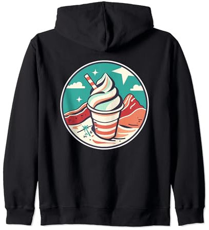 Crème glacée Illustration Profession Sweat à Capuche