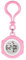 JewelryWe Digitaluhr Damen Karabiner Uhr: Rosa Silikon Hülle Elektronische Digital Taschenuhr Karabineruhr Multifunktionale Krankenschwester Fob Uhr mit Datum Woche Kalender, Wecker, Stoppuhr