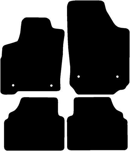 Kovvar Fußmatten passend für Opel Meriva A 2003-2010 | Qualität: Luxury