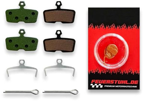 2 Sets Bremsbeläge passend für SRAM Code RSCE-Bike - Fahrrad - Mountainbike - Trekkingrad - Onroad/Offroad - Ognibene - Made in Italy