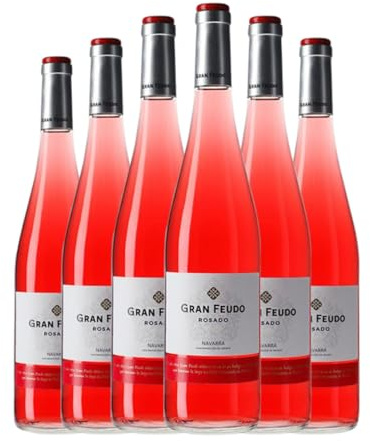 Gran Feudo Rosado Garnacha Navarra 75 cl Vino rosado (Caja de 6 Botellas de 75 cl)