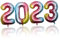 LABRIMP 1 Satz 2023 Aluminiumfolienballon Festivalballons 2022 Zahlen Ballon 2022 wand polsterung große luftballons weihnachtsdeko Zahlenballons Ballons für das neue Jahr Ballon-Requisite