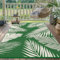 GENIMO Tappeto da Esterno Antipioggia,Tappeto Esterno Impermeabili Eeversibili Lavabili,Tappeto Per Esterno per Terrazze,Giardini,Camper,Picnic,Balcone,150x240cm,Verde Scuro