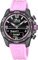 LOTUS Montre pour Homme 20000/9 Connected D Boîtier en Fibre de Carbone Noir Bracelet en Caoutchouc Rose