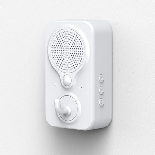 Replaceable Voice Motion Sensor, PIR Infrared Motion Sensor with DIY Recording Playback, PIR Motion Sensor Activated Welcome Doorbell, for Home, Shop, Business, Store