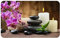 POKIKKJH Zen Stone rutschfester Teppich, bedruckter Teppich, leicht zu reinigen, geeignet für Schlafzimmer und Küche, 49 x 80 cm