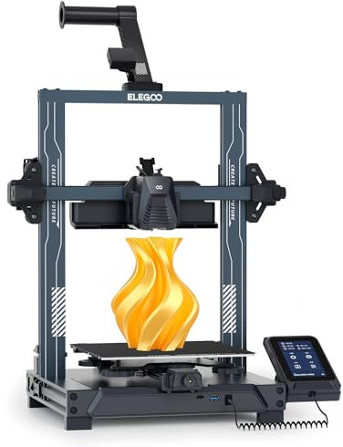 ELEGOO Neptune 4 Pro, Impresora 3D de 500 mm/s con Firmware Klipper, 121 Puntos de Nivelación Automática Y Extrusor de Accionamiento Directo, Formato de Impresión de 225x225x265mm³