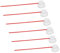 OSALADI 6 Sets Aerosol Nozzle Valve Spray Can Cleaning Valve Spray Paint Can Extension Powder Accessories Purifier Tube Painting Panel Mugs