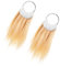 Ipetboom 2 Juegos Muestras De Color De Cabello Oropel Color De Cabello Humano a Granel Tinte Para El Cabello Rosario Peine Adorar Herramienta De Prueba De Color De Cabello Destacando Teñir