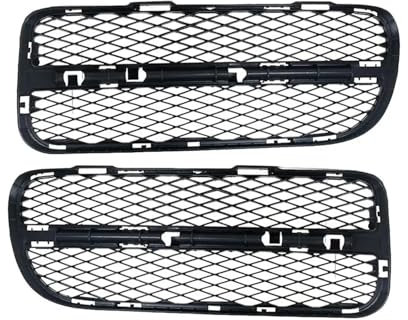 Facelift Grill Für VW Für Touareg 2003 2004 2005 2006 7L6853666A 7L6853665A 1pc Auto Front Lower Bumper Nebel Licht Kühlergrill Kunststoff Schwarz Kühlergrill Passend(Front Right)