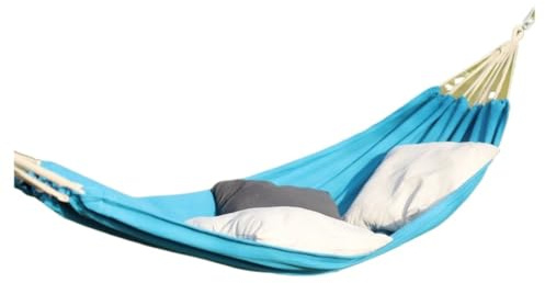 Hammock chair, outdoor hammock, camping swing, Outdoor Woven Hammock with Tassels - Thick Canvas Anti-Rollover Camping Swing Chair