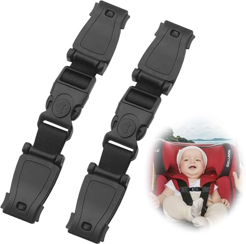 Schnalle Gurt für Kinder - Gurtsicherung Kindersitz,Abschnallschutz Kindersitz,Autositz Brustgurt Clip,Kleinkind Einstellbare Sperre Tite Guard für Fahrzeug, Zug, Flugzeug Universal (A)
