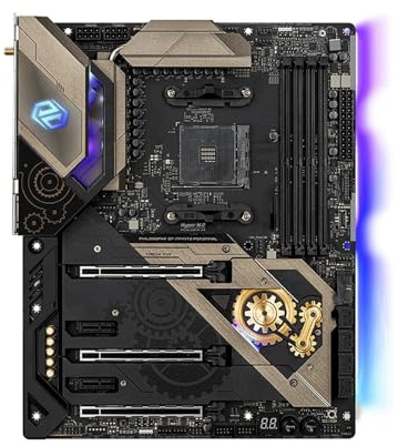 Placa Madre Placa Base Fit For ASROCK B550 Taichi B550 con chipset ATX for Ryzen 5800X3D 5600X DDR4 PCIe 4.0 M.2 NVMe + WiFi 6E + Bluetooth 5.2