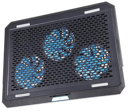 TSMORY Foldable Laptop Cooling Pad with RGBs Lighting Heights Silents Operations ABS Metal for Gaming Use Foldable Stand