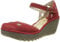 Fly London Women's Yuna Closed Toe Heels,Red Lipstick Red 135,6 UK