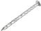 sourcing map Spirale Pont Clou Acier Inox Clou Spirale Tige 51mmx3mm(LxD) 50Pcs