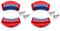 Knipex 2 pairs of plastic inserts 2C for 81 11 250 / 81 13 250 81 19 250 V02