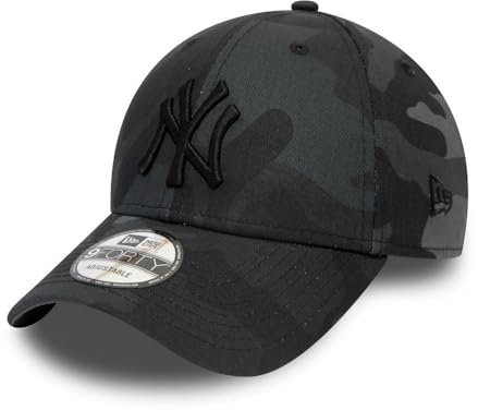 New Era New York Yankees MLB League Essential Midnight Camo Verstellbare 9Forty Cap für Kinder - Youth