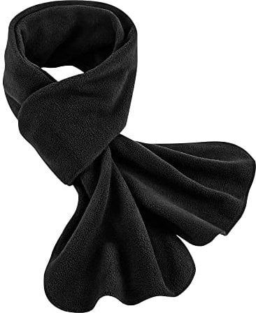 Beechfield B293R Recycled Fleece Scarf - Black