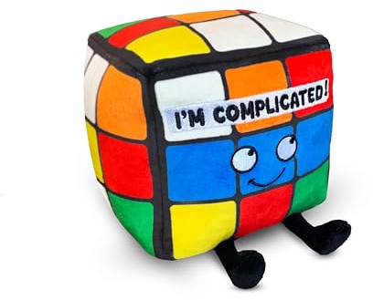 Punchkins I'm Complicated 3D Adult Puzzle Cube Theme Plushie