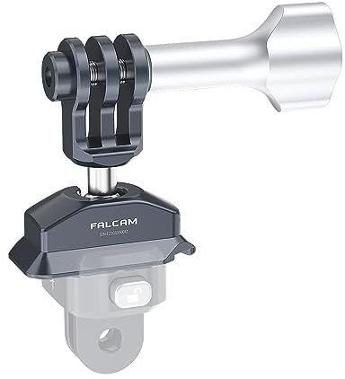Falcam F22 & F38 Schnellwechsel-Kugelkopfplatte für Action-Kamera, Kamera-Montageadapter, konvertiert Action-Kamera-Schnittstelle in F22 QR-System, 22 mm Kamera-Zubehör für Fotografen, passend für
