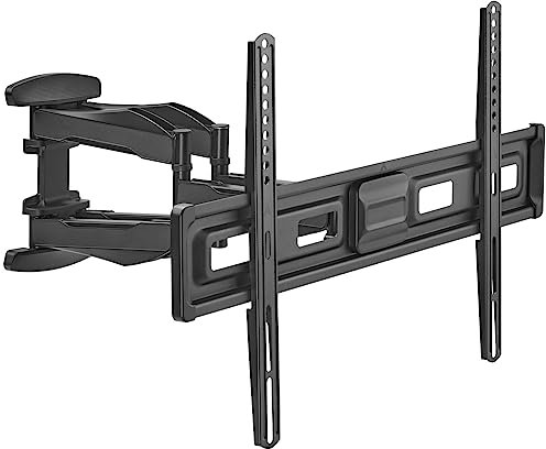 CAVO Motion TV Wandhalterung für 37-80 Zoll Bildschirme bis 45 kg, Max VESA 600 x 400 mm Schwenkbar Neigbar Universal Halterung für Flach & Curved Fernseher & Monitor