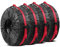 Auto-Ersatzreifenabdeckungen, 210D-Polyester-Ersatzreifenabdeckungen, Aufbewahrungstaschen Mit Griff, Passend Für 19–23 Zoll, Reifen, Aufbewahrungstaschen, 4er-Set (Durchmesser 80 cm/31 Zoll)