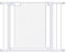 PawHut Barrera de Seguridad para Perros Extensible 75-103 cm Barrera para Escalera Puerta con 2 Extensiones 7 y 14 cm Doble Bloqueo Cierre Automático Blanco