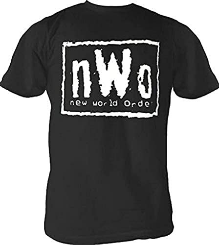 NWO New World Order Wrestling Adult Black T-Shirt T-Shirts & Hemden(3X-Large)