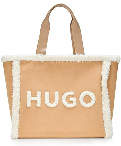 HUGO Women's Becky Teddy Tote Bag, M