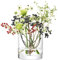 LSA International Column Vase/Kerzenhalter H12 x Ø12cm Klar