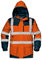 SIR SAFETY SYSTEM Jacke Regimental Split MC4116HCXL - 4 in 1 Warnschutzjacke - Größe XL - Orange/Blau - atmungsaktiv und wasserfest - 100% Polyester