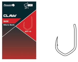 Nash Pinpoint Claw Micro Barbed Hooks Qty 10