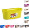 plastific Kitchen Over Cabinet Drawer Door Waste Bin Basket Hanging Container Bin for Food Scraps Attach a Trash Waste Bin Box (Green, 31 X 17.5 X 13 Cm)