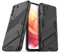LOLFZ Case for Samsung Galaxy S21 5G, Armor Case with Stand Military Grade Protection Impact-Resistant Bumper Mobile Phone Cover for Samsung Galaxy S21 5G - Black