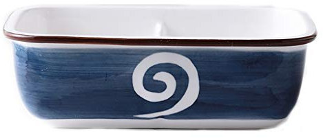 lunch box adult Bento Box With Pattern Ceramic Bento Box Lunch With Seal Fine Rectangular Shape Dividers Food Storage Organization Container Outing at work (Color : C)