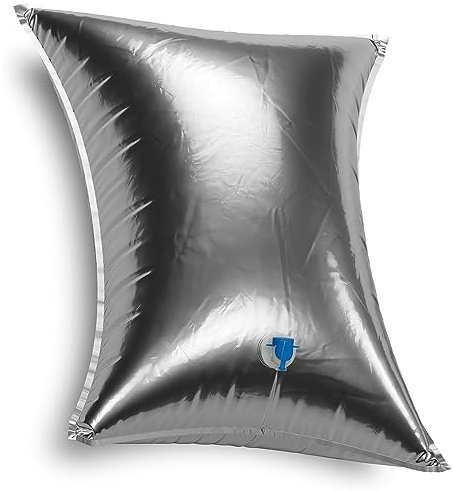 Wassersack 15L x 5 Stk., Wasserbehälter faltbar, Wasserbeutel BPA-frei, kein Bisphenol A, Waterbag für Camping, Wasserspeicher für Notversorgung, Wassersäcke, Water Bag, Wasser Behälter reißfest