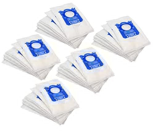 vhbw 50x Sacs compatible avec Electrolux XXM 1900-2999 Clario Silence, Z 1900-1955 Clario, Z 1900-2095 Clario aspirateur - blanc