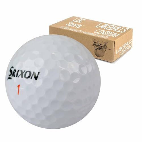 Srixon Mix - Pelotas de golf (50 unidades, AAA/AA), color blanco