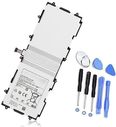 szyuya Batteria per laptop SP3676B1A compatibile con Samsung Galaxy Tab 10.1 GT-P7500 Tab 2 10.1 GT-P5100 P5110 P5113 Note 10.1 Series (3,7 V 25,9 Wh)