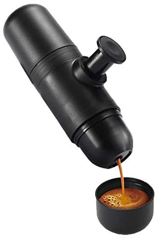 HWSY Kaffeemaschine Mini-Kaffeemaschine Manuelle Kaffeemaschine Tragbare Druck-Espressomaschine Hand-Espressomaschine für Interesting