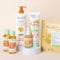 EVOLUDERM – Routine Éclat 6 Visage & Corps – 1 Lait + 2 Huiles de Carotte + 1 Sérum Vitamine C + 1 Gommage carotte + 1 Masque tissu Vitamine C – idée Cadeau - Fabrication Française