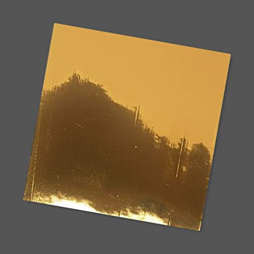 Silkes-Kerzenladen ☆ Wachsplatte/Verzierwachs ★ GOLD GLÄNZEND ★ 200x100 ☆ GS-01