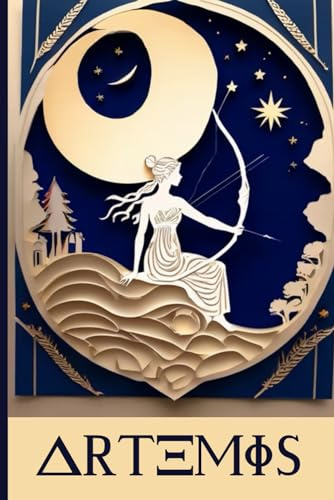 Artemis: 150 page, 6x9 blank notebook, greek gods/goddess mythology and magic
