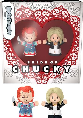 Little People Collector Bride of Chucky Movie Special Edition Figure Set in a Display Box for Adults & Fans