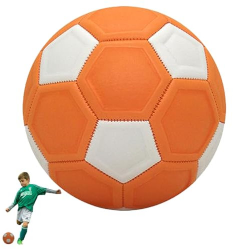 JXAXD Curve Ball, 20cm Curve Ball Fussball, Curveball Fußball, Kickerball Curve Ball, Gummi Swerve Fußball, Fun Sport Softball Fußball für Outdoor-Spiele Geschenk für Kinder