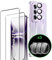 Rojeuinn Vetro Temperato per Oppo Reno 12 Pro 5G Pellicola Protettiva,2 Pezzi Vetro Temperato+3 Pezzi Fotocamera Posteriore,Anti-Scratch,Durezza 9H