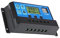 siduytin Panneau contrôleur de cellule téléphone RV voiture lampadaire MP3 PAD chargeur extérieur batterie alimentation LCD régulateur, 30A 12V/24V