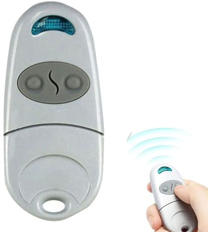 Telecomando Universale per Porta Automatica, Radiocomando Cancello Universale 433.92MHz per Cancelli Garage, Telecomando per Garage, Telecomandi Portatili Universali Compatibile con TOP 432NA