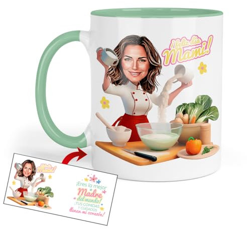 Kembilove Taza super mama | Regalo mujer | Taza mama primeriza | Tazas personalizadas | Desayuno dia de la madre | Regalo original madre (Modelo 7)